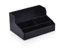 Black Plastic Cup,Lid Condiment Organiser Base - 3 Comp BAR-CUPLDBS3.webp