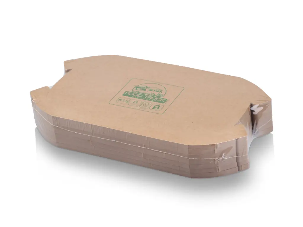 Bio Flat Pack Food Tray #T5 - Pk view.webp