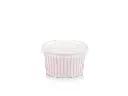 90 ml Pink Stripe Vintage Ice Cream Tub with Flat Lid.webp