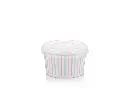 90 ml Multicolour Stripe Vintage Ice Cream Tub with Flat Lid.webp