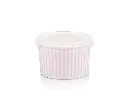 150 ml Pink Stripe Vintage Ice Cream Tub with Flat Lid.webp