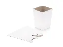 Flat Pack Paper Popcorn Box - Small - Flat & Folded.webp
