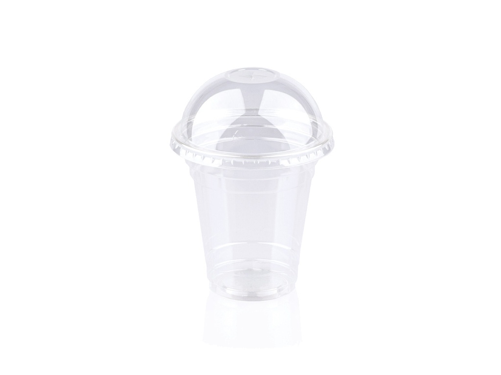 350ml BioSmoothie UnBranded & Dome Lid AJ BIO-SMOA12ZU.webp
