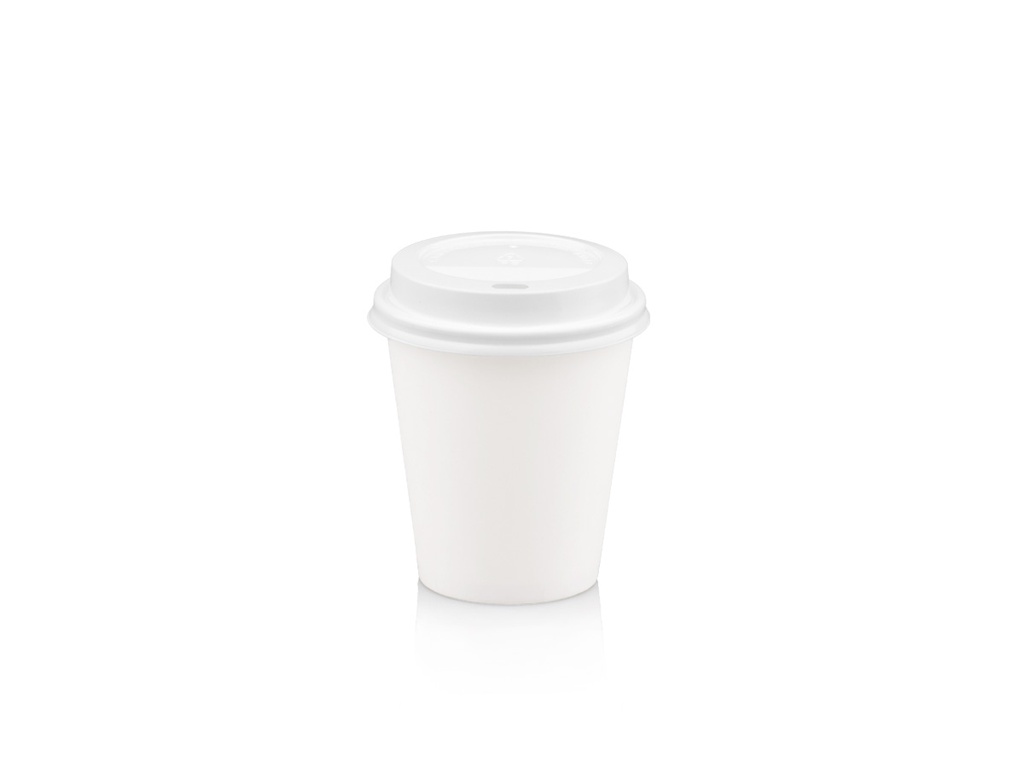 200ml White Vending Cup with Lid.webp