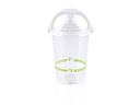500ml BioSmoothie Branded & Dome Lid AJ BIO-SMOA16ZB.webp