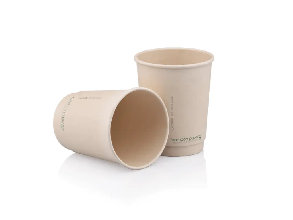 250ml Bamboo Double Wall PE Cup - 2 Cup view .webp