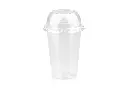 500ml PP Smoothie Cup with C-Cut Hole Dome Lid SmoZ-PP500.webp