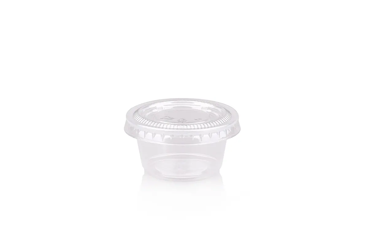 0.75 oz PP Sauce Tub & PET Lid - 1200 x 800 px - Lossy.webp