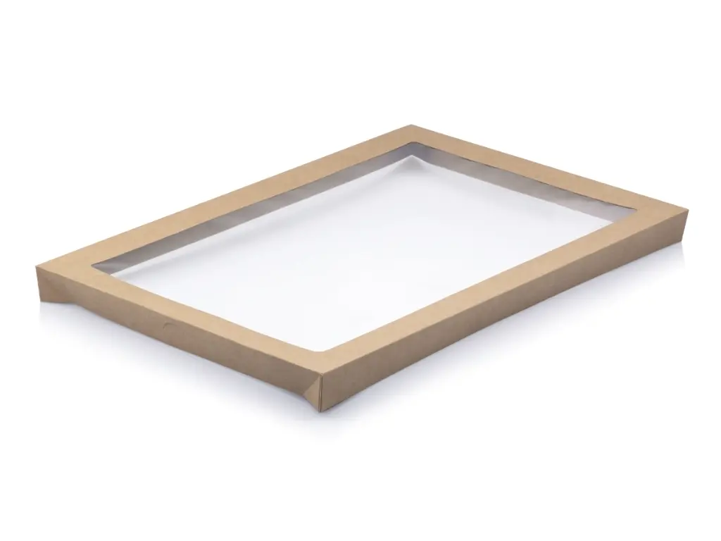 Kraft Picnic Box Lid - XLarge.webp