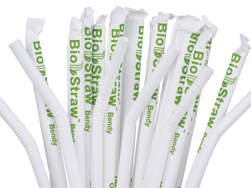 8mm BioStraw Bendy Wrapped Dispenser Box - Fan BIO-STRN8BCRDB.webp
