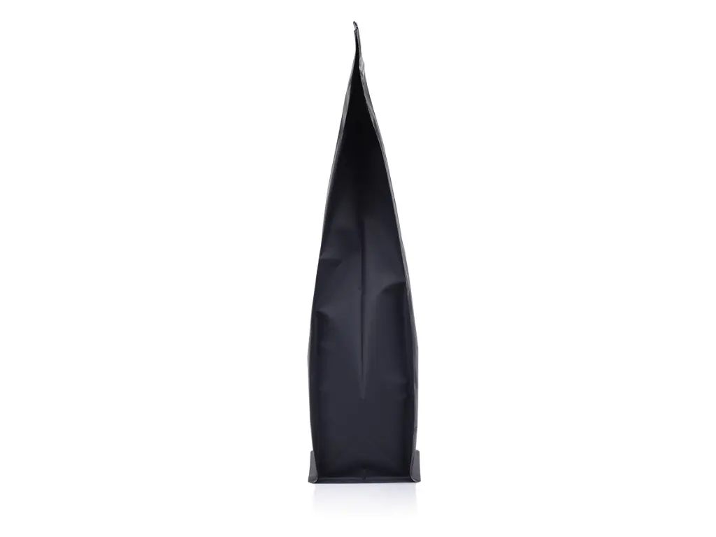 Black Flat Bottom Coffee Bag Zip Valve PBFBBCZ1V-3.webp