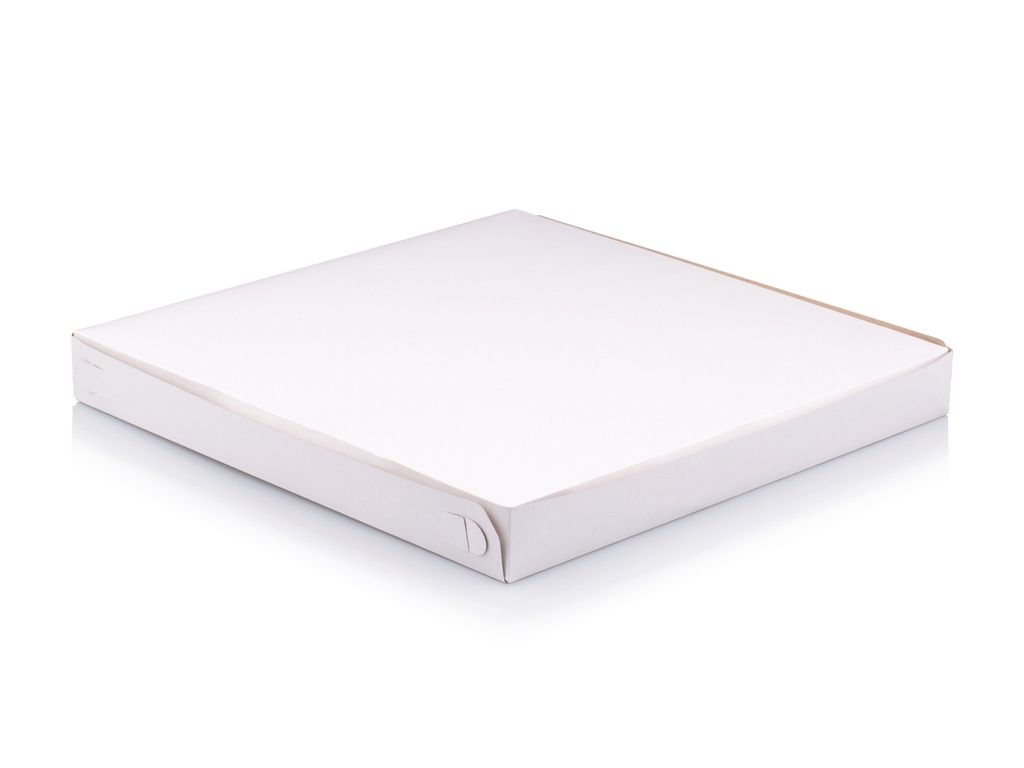 Flat Pack Pizza Box - Closed view.webp