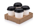 Kraft Paper Cup Holder with Cups.webp