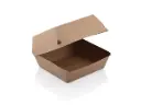 Paper Burger Box - 105mm | LDPE | 50's - CCP
