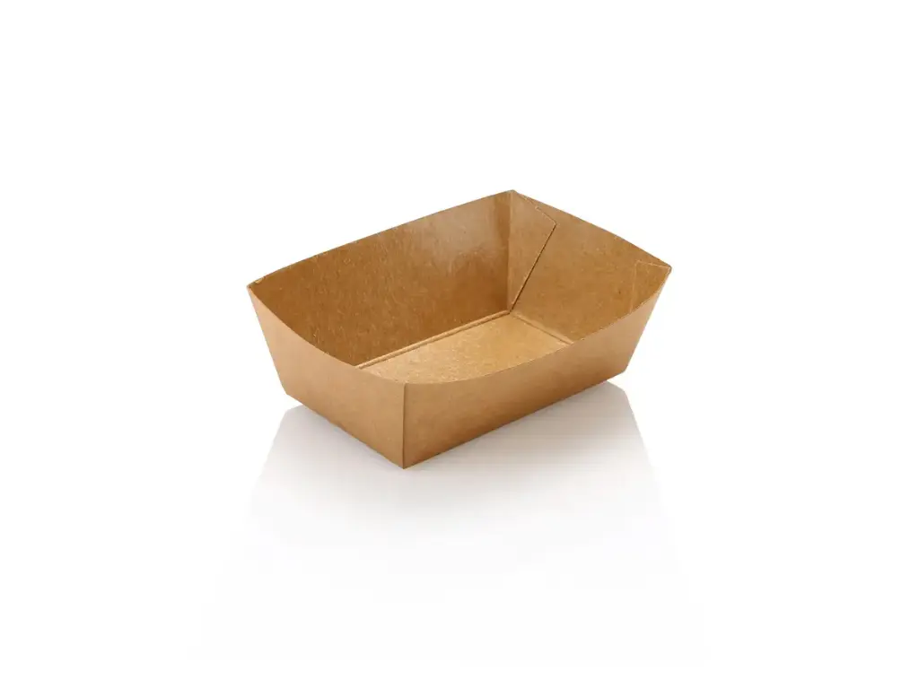 Paper Food Trays - #2 (175ml) | LDPE | FSC | 250's - CCP 
