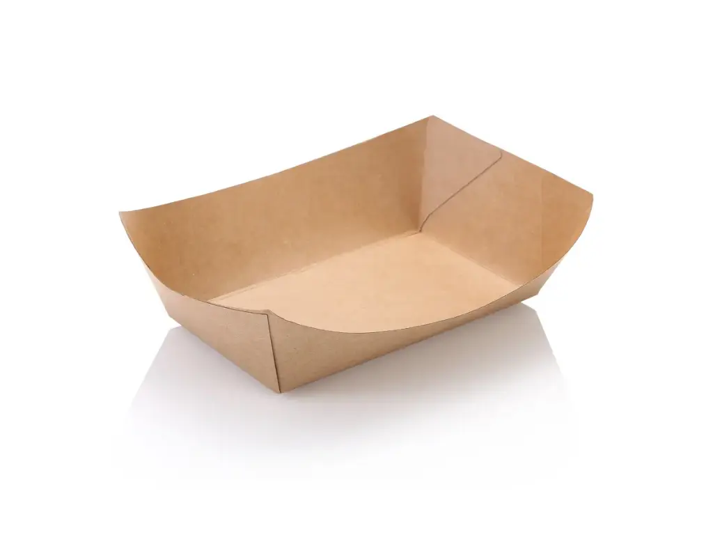 Paper Food Trays - #6 (946ml) | LDPE | FSC | 250's - CCP