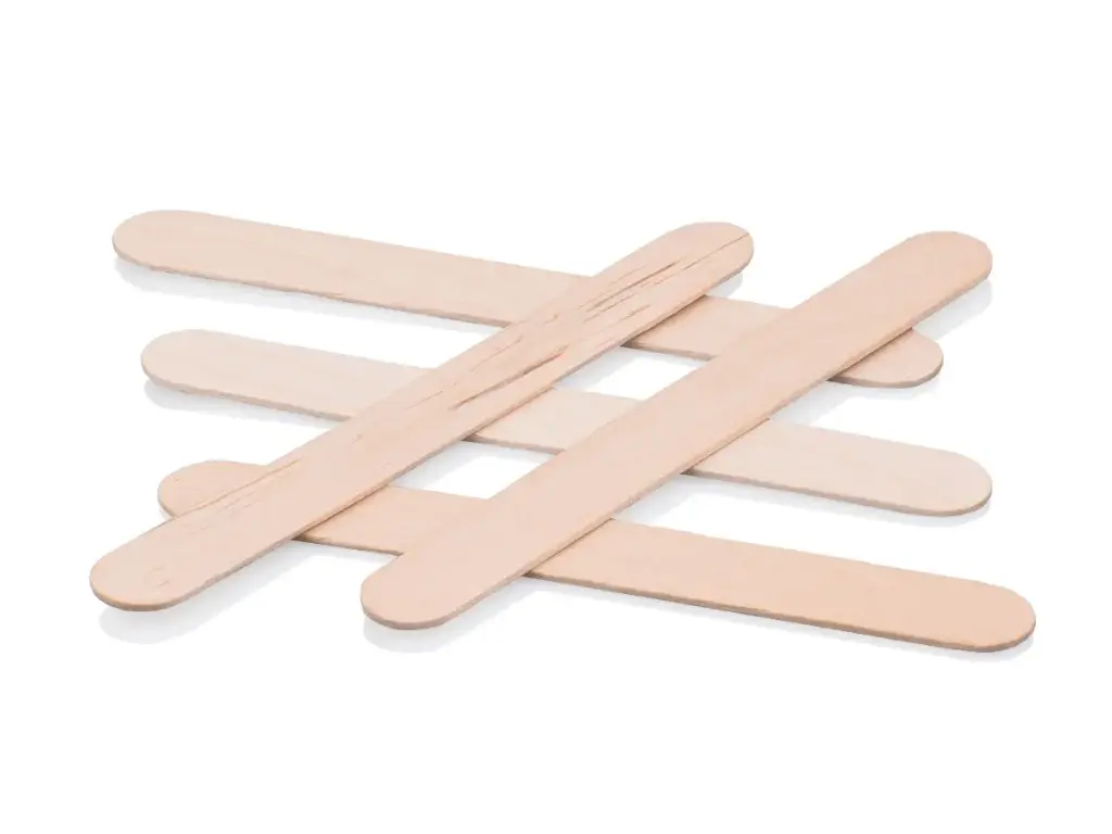 15cm Birchwood Tongue Depressor | Unwrapped | Wedges | 50's