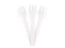 15,8cm Paper Cutlery | White | 50's 