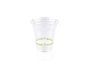 350ml Bio Smoothie Cup | PLA | Clear | 50's - AJ