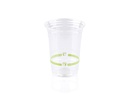 500ml Bio Smoothie Cup | PLA | Clear | 50's - AJ