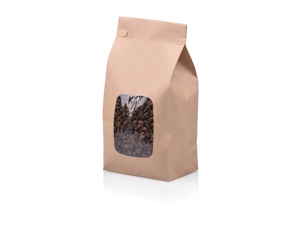 Pouch Bag: TinTie & Window (12 x 24.5 + 7) - 12cm 