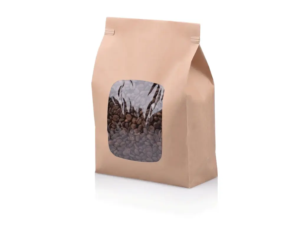 Pouch Bag: TinTie & Window (15.5 x 24 + 7) - 15cm