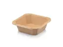 Square Paper Punch Bowl - 500ml | Single Lining | 50’s 