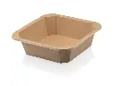 Square Paper Punch Bowl - 1000ml | Single Lining | 50’s  
