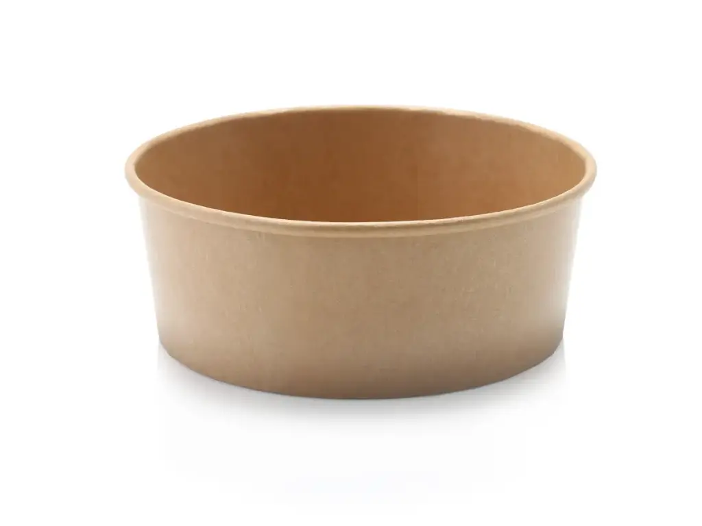 Round Paper Salad Bowl - 44oz (1301ml) | Double Lining | FSC | 60’s - XJ