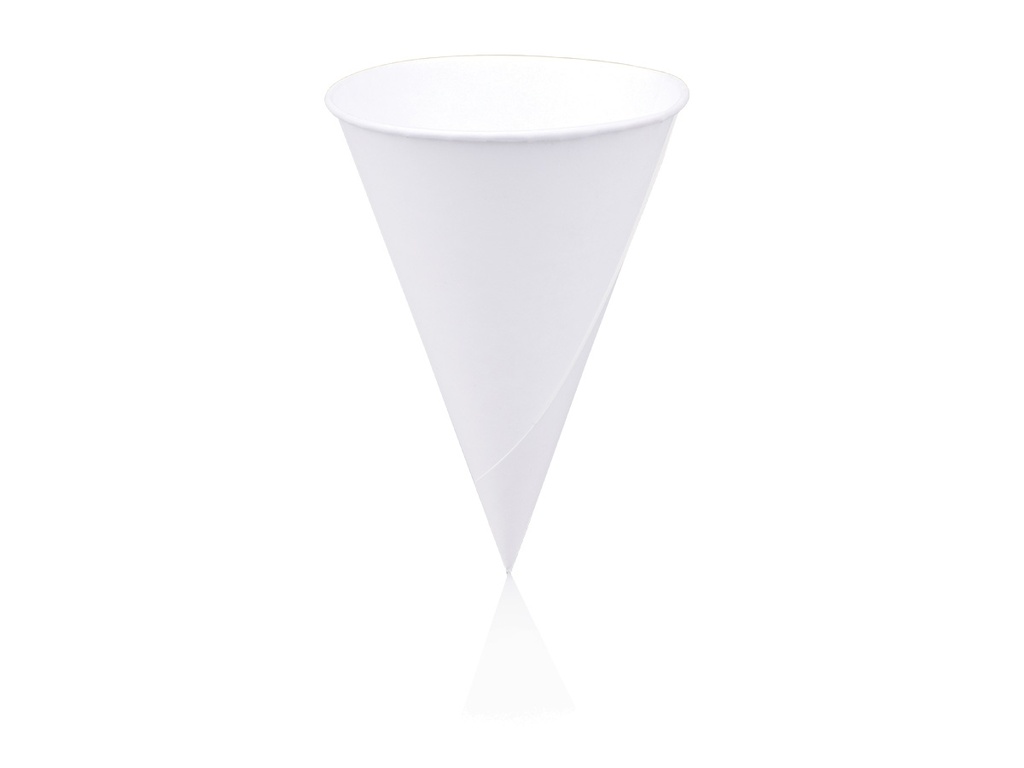 120ml Vending Single Wall Paper CONE Cup | LDPE | 200's