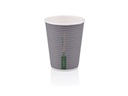 350ml Horizontal Ripple Paper BioCup | PLA | FSC | 25's