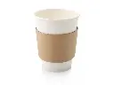 Kraft POP Sleeves - fits 350ml (12oz) & 500ml (16oz) Cups (50's)