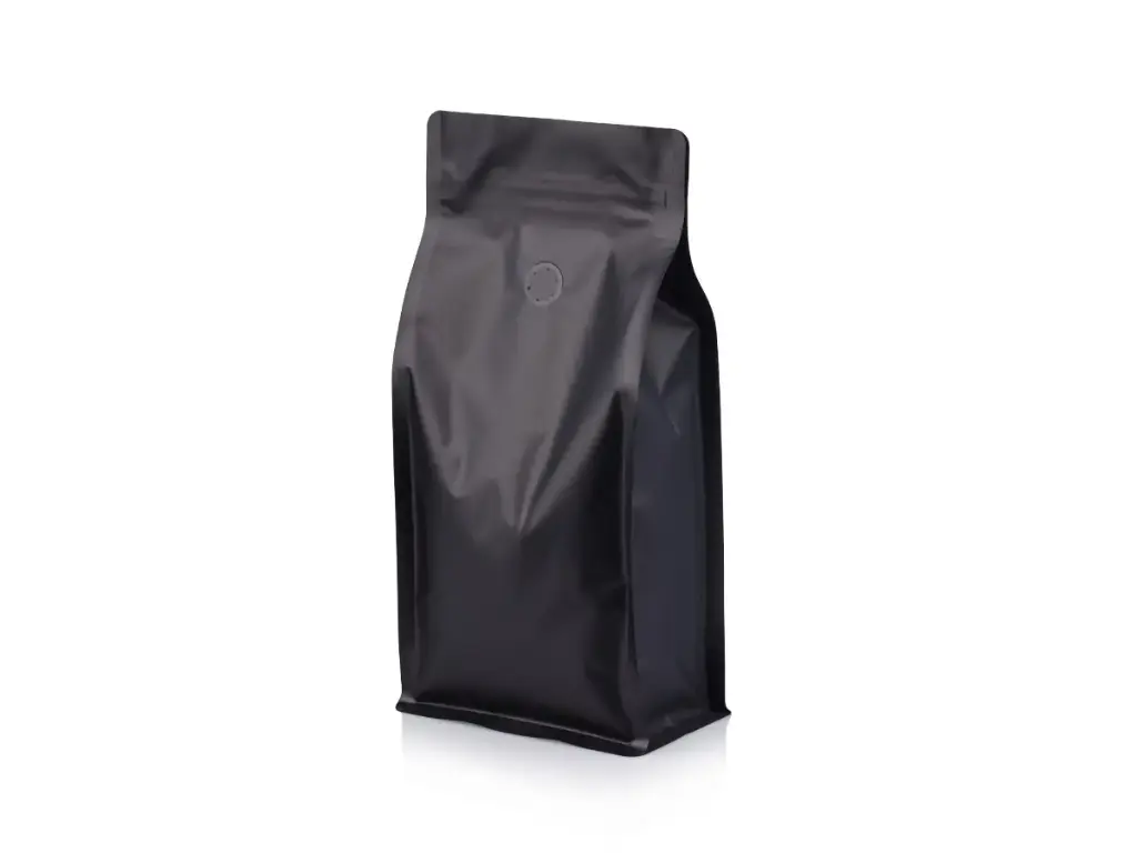 Coffee Bag - 500g | Flat Bottom Zip & Valve | Medium | 50s
