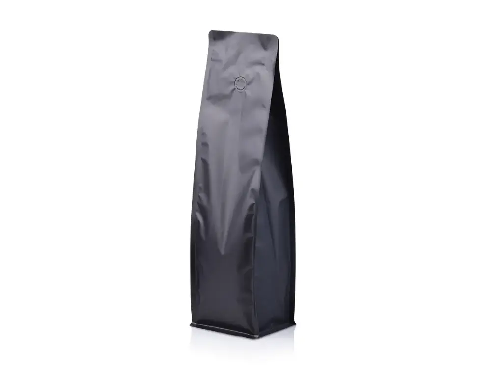 Coffee Bag - 1kg | Flat Bottom Zip & Valve | 50s