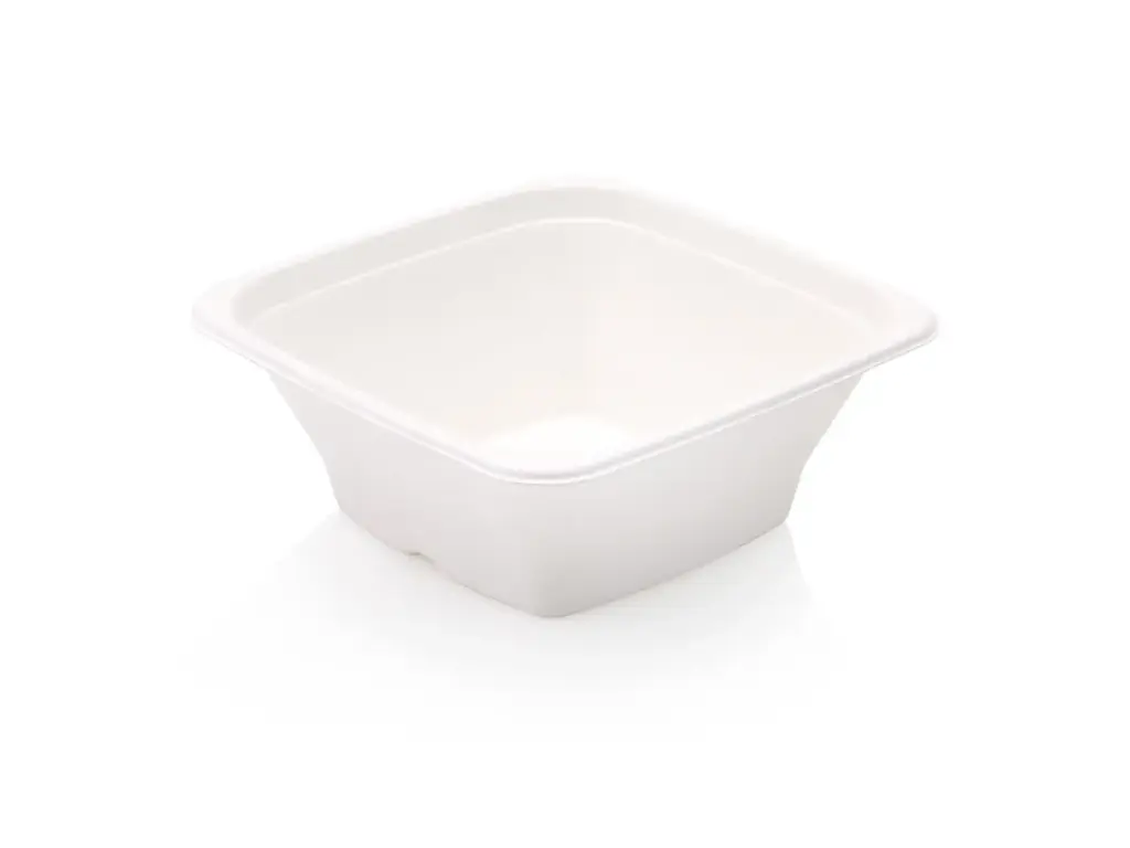 950ml Top Hat - Bowl | SQUARE | Sugarcane | 50's