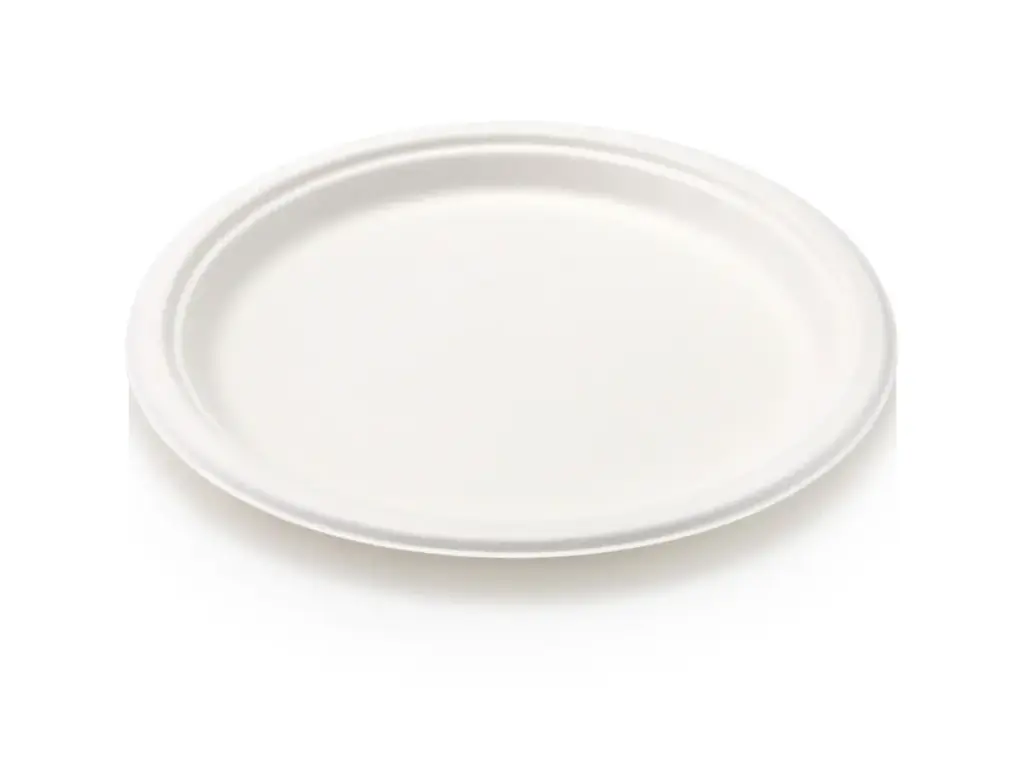Round Plate - 26cm | Sugarcane | 50's