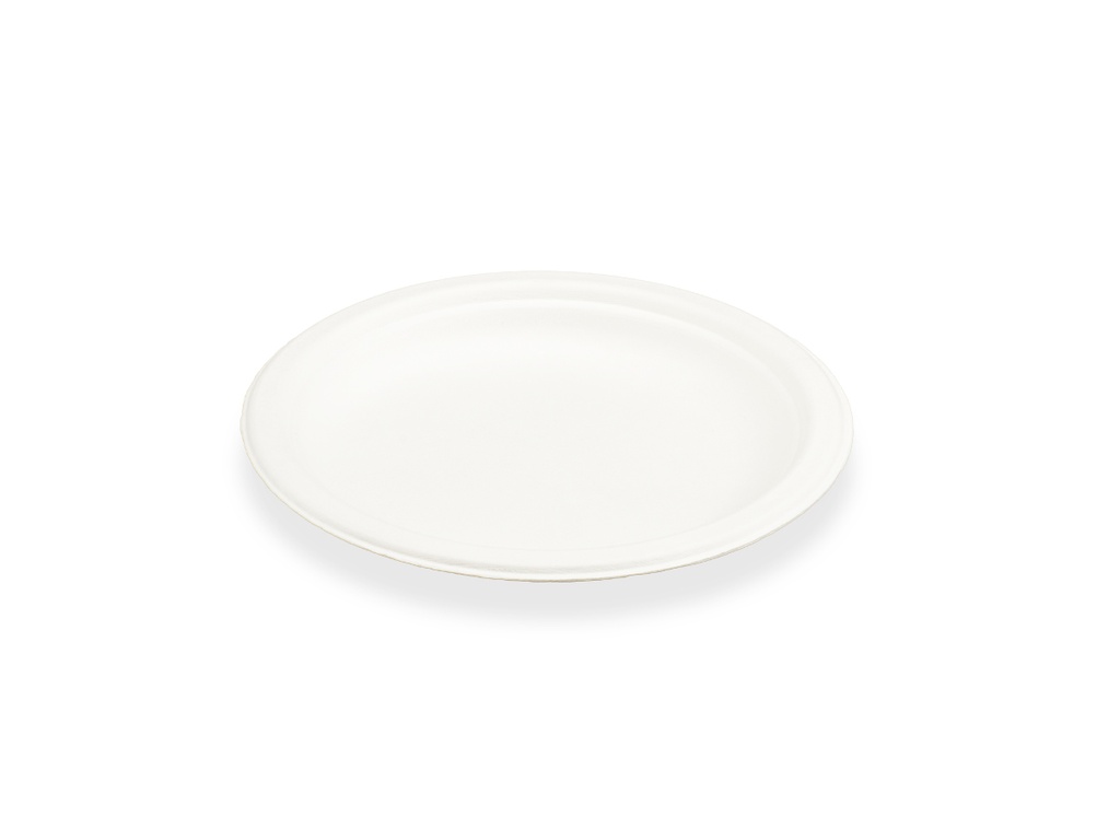 Round Plate - 15cm (12.5cm Inner) | Sugarcane | 50's