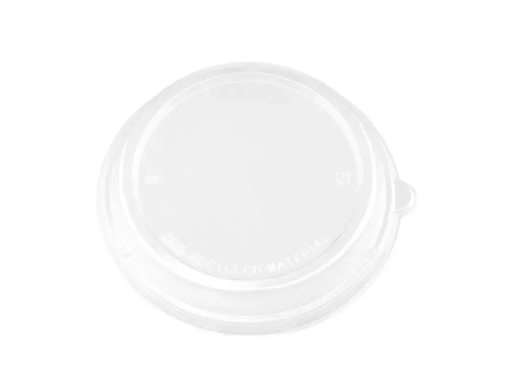 PET Lid for 900ml BioBowl - Sugarcane | Round | 125s