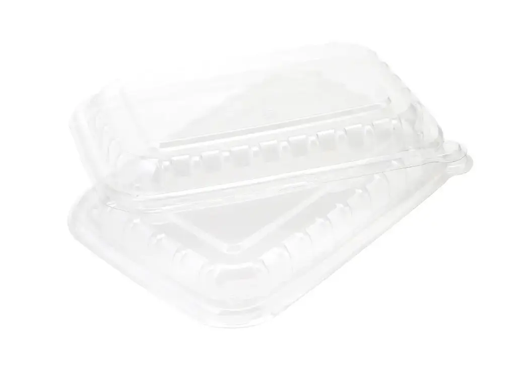 Deli Meal Container PET Lid - Multi-Fit (500ml & 950ml) 