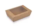 Paper Salad Box - with Window | #3 | Medium | 50's 
