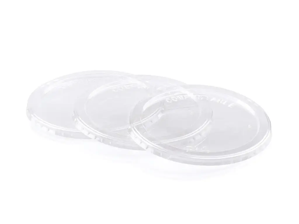 Multifit PLA Lid – fits BIO Salad Bowl 250ml - 900ml | 117mm | 50’s – AJ 
