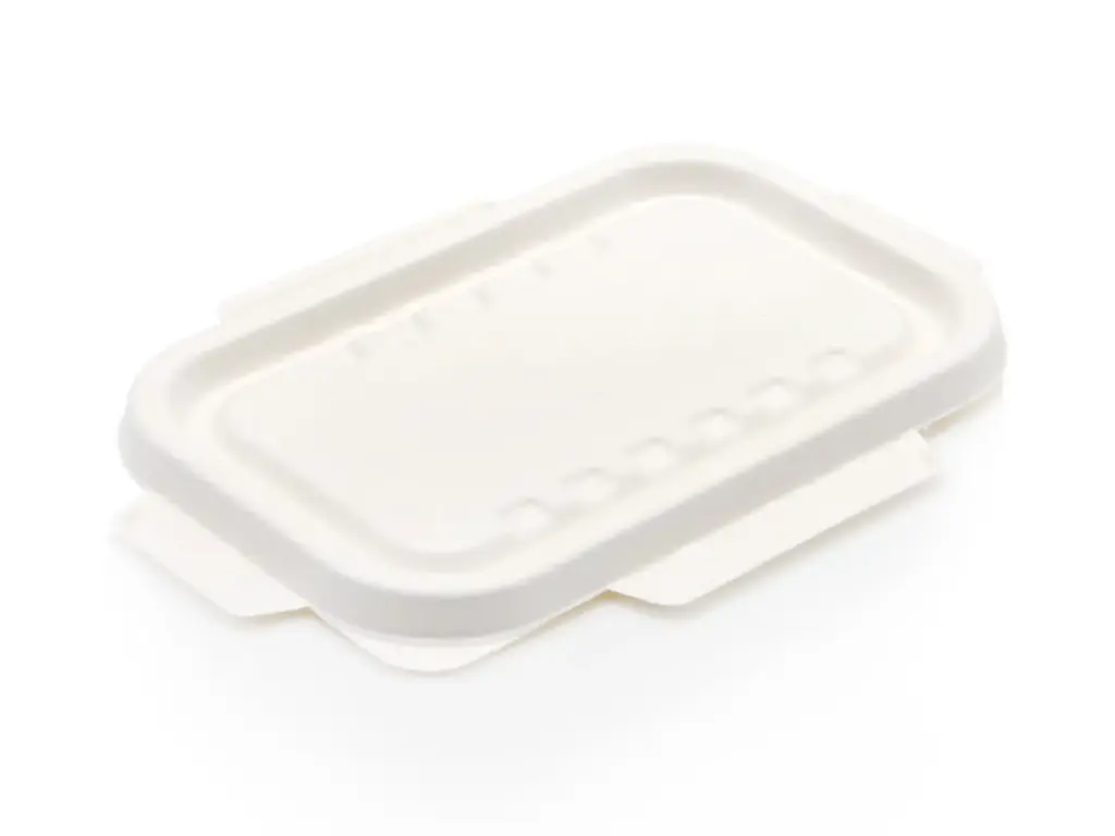 Deli Take Away Multi-Fit Sugarcane Lid - fits Deli Take Away Sugarcane Containers | 500ml - 750ml | 50's