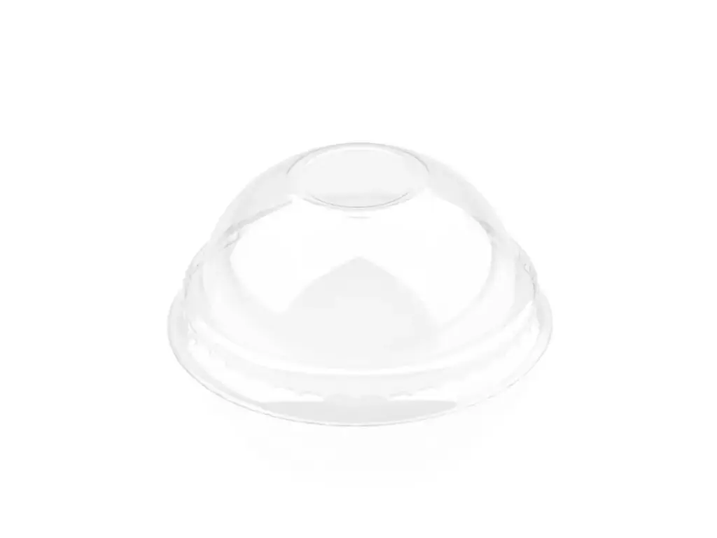 3oz (90ml) Plastic Dome Lid - fits 3oz (90ml) Vintage Ice Cream Tubs | 70mm | 50's