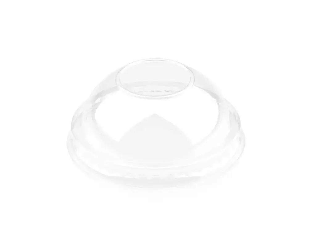 4oz (120ml) Plastic Dome Lid - fits 4oz (120ml) Vintage Ice Cream Tubs | 75mm | 50's