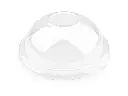 Plastic Dome Lid - fits 6oz & 8oz (180ml & 250ml) Vintage Ice Cream Tubs | 94mm | 50's