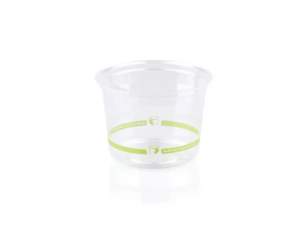 600ml Bio Salad Bowl | PLA | Clear | 50's - AJ