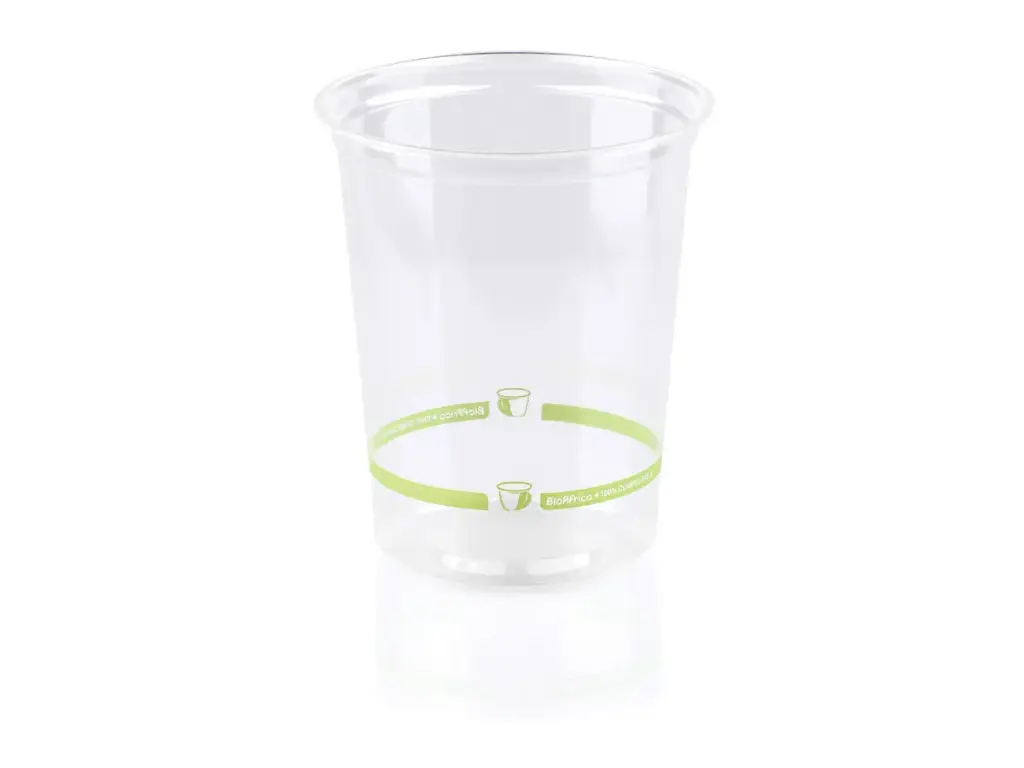 900ml Bio Salad Bowl | PLA | Clear | 50's - AJ
