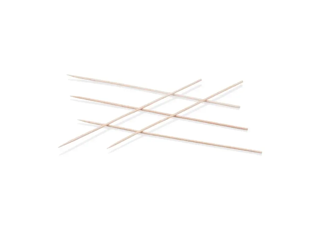 18cm Bamboo Skewer | Straight Thin (2mm) | 100's 