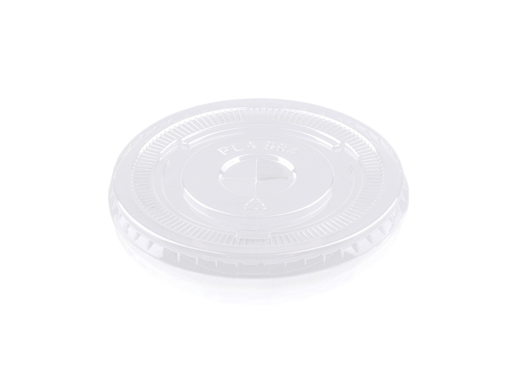 Flat Multifit PLA Smoothie Lid - fits BioSmoothie Cup 98mm | 250ml - 500ml | 100's - AJ