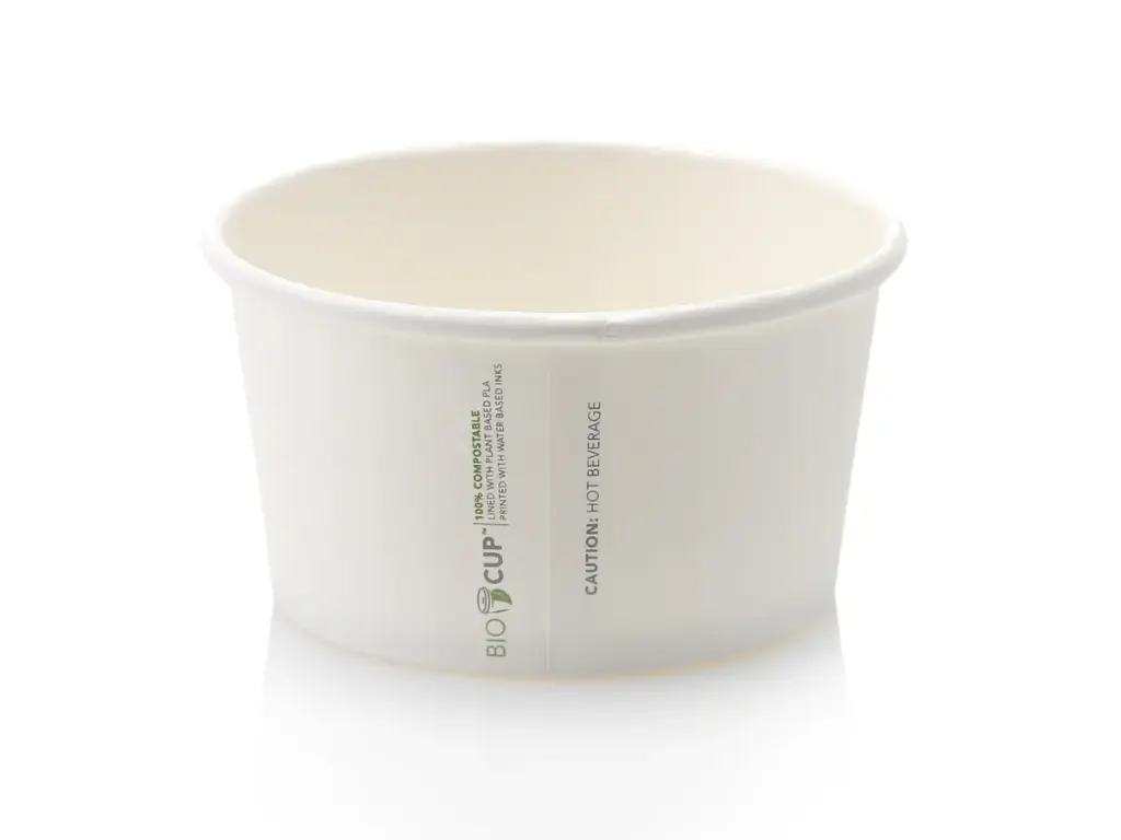 350ml (12oz) Paper BioNoodle Tub | PLA Lining | 25's 